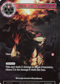 Crime and Punishment (Full Art) (AO3-018) [Alice Origin III] - POKÉ JEUX