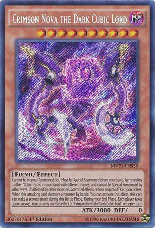 Crimson Nova the Dark Cubic Lord [MVP1-ENS39] Secret Rare - POKÉ JEUX