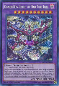 Crimson Nova Trinity the Dark Cubic Lord [MVP1-ENS40] Secret Rare - POKÉ JEUX