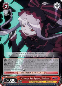 Crimson Red Tyrant, Shalltear (OVL/S62-TE16 TD) [Nazarick: Tomb of the Undead] - POKÉ JEUX