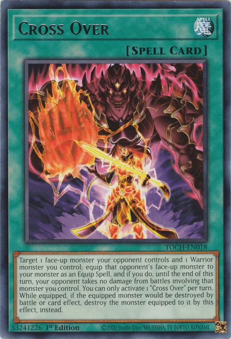Cross Over [TOCH-EN018] Rare - POKÉ JEUX