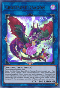 Crossrose Dragon [DUOV-EN015] Ultra Rare - POKÉ JEUX