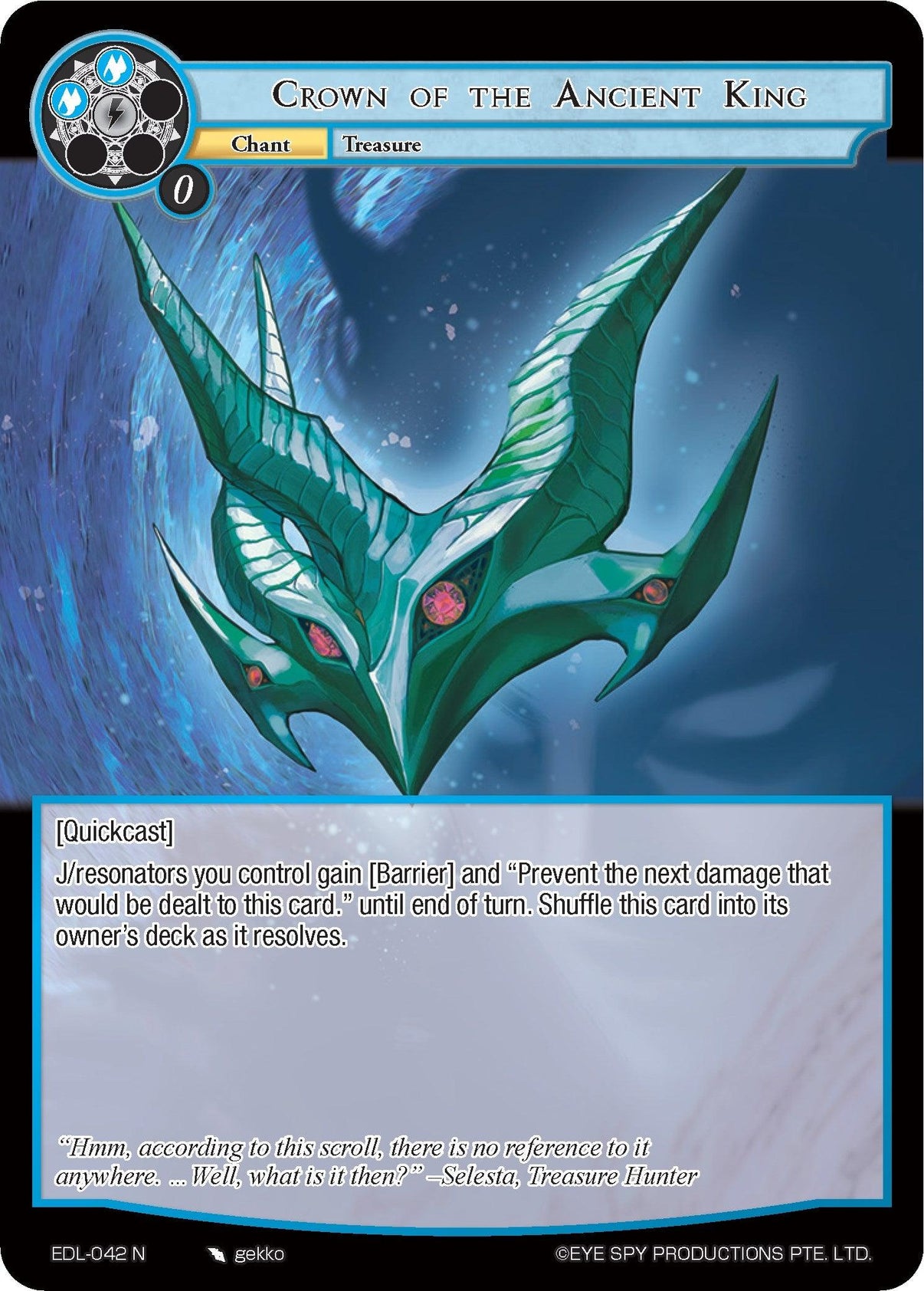 Crown of the Ancient King (EDL-042) [The Epic of the Dragon Lord] - POKÉ JEUX