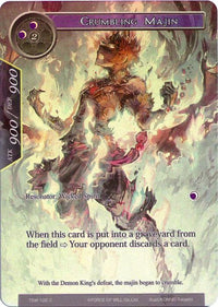 Crumbling Majin (Full Art) (TSW-122) [The Time Spinning Witch] - POKÉ JEUX