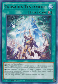 Crusadia Testament [MP20-EN078] Rare - POKÉ JEUX