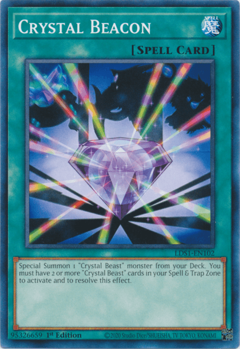 Crystal Beacon [LDS1-EN102] Common - POKÉ JEUX