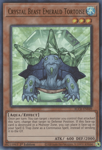 Crystal Beast Emerald Tortoise [BLCR-EN049] Ultra Rare - POKÉ JEUX