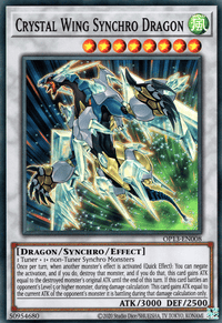 Crystal Wing Synchro Dragon [OP13-EN008] Super Rare - POKÉ JEUX