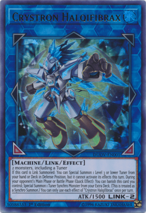 Crystron Halqifibrax [DUOV-EN001] Ultra Rare - POKÉ JEUX