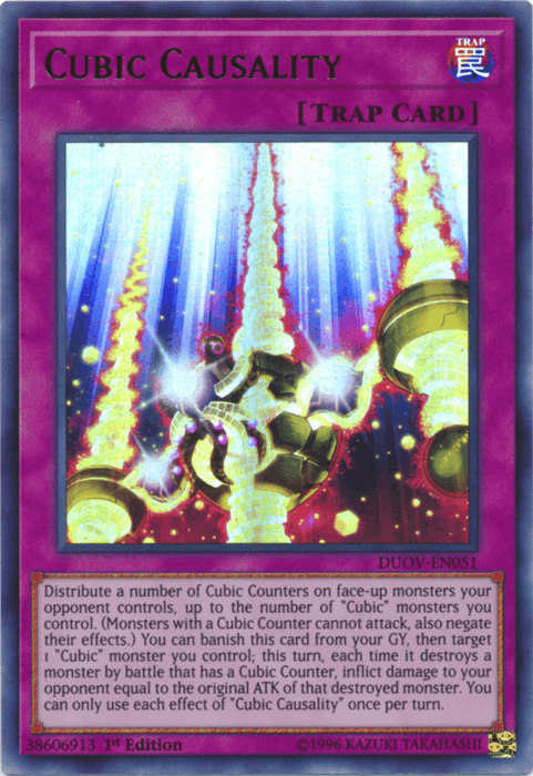 Cubic Causality [DUOV-EN051] Ultra Rare - POKÉ JEUX