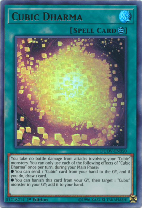 Cubic Dharma [DUOV-EN050] Ultra Rare - POKÉ JEUX