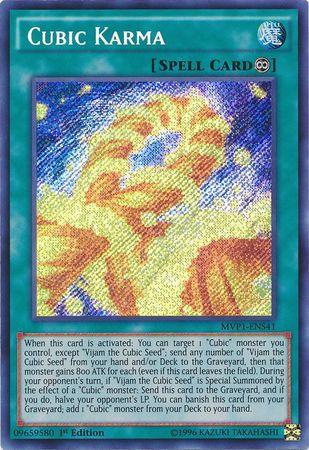 Cubic Karma [MVP1-ENS41] Secret Rare - POKÉ JEUX