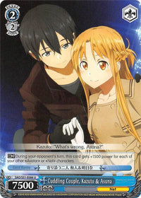 Cuddling Couple, Kazuto & Asuna (SAO/S51-E086 U) [Sword Art Online The Movie: -Ordinal Scale-] - POKÉ JEUX