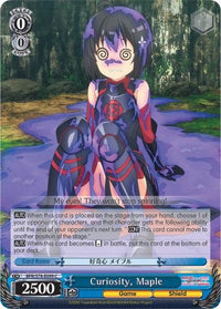 Curiosity, Maple (BFR/S78-E099 C) [BOFURI: I Don't Want to Get Hurt, so I'll Max Out My Defense] - POKÉ JEUX