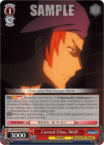Cursed Clan, Welf (DDM/S88-E052S SR) [Is it Wrong to Try to Pick Up Girls in a Dungeon?] - POKÉ JEUX