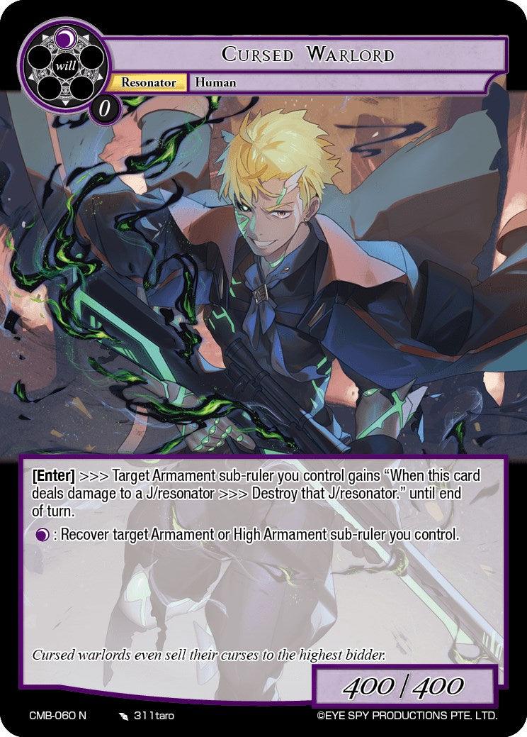 Cursed Warlord (CMB-060 N) [Crimson Moon's Battleground] - POKÉ JEUX