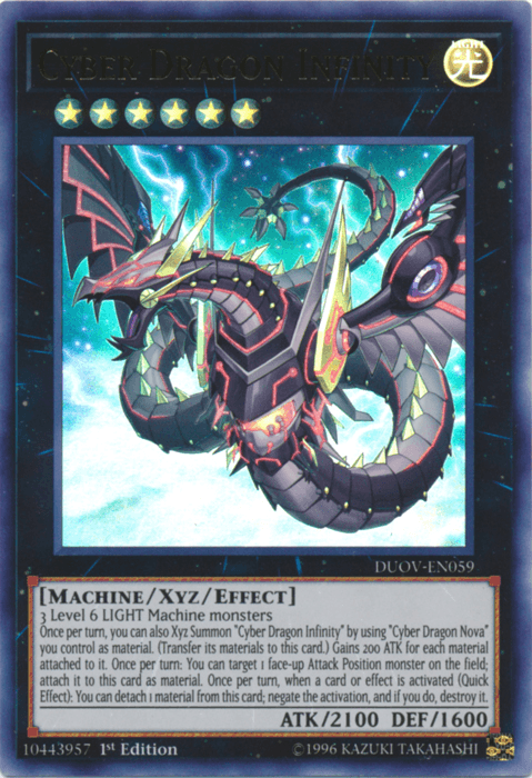 Cyber Dragon Infinity [DUOV-EN059] Ultra Rare - POKÉ JEUX