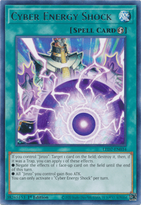Cyber Energy Shock [LED7-EN034] Rare - POKÉ JEUX