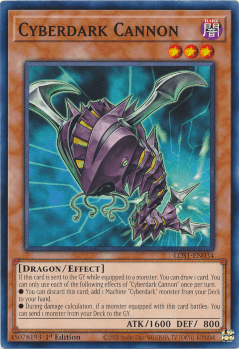 Cyberdark Cannon [LDS1-EN034] Common - POKÉ JEUX