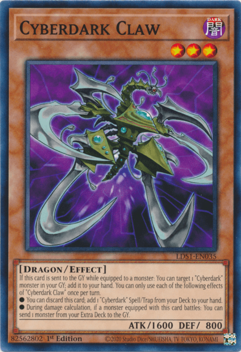 Cyberdark Claw [LDS1-EN035] Common - POKÉ JEUX