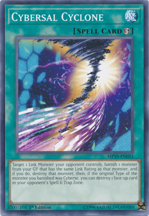 Cybersal Cyclone [MP19-EN033] Common - POKÉ JEUX