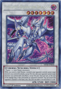 Cyberse Quantum Dragon [MP20-EN018] Prismatic Secret Rare - POKÉ JEUX