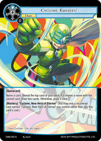 Cyclone Emerges! (CMB-030 N) [Crimson Moon's Battleground] - POKÉ JEUX