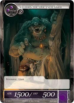 Cyclops, the One-eyed Giant (3-100) [The Shaft of Light of Valhalla] - POKÉ JEUX