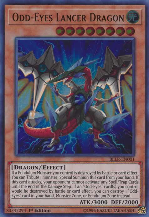 Odd-Eyes Lancer Dragon [BLLR-EN001] Ultra Rare - POKÉ JEUX