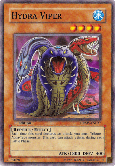 Hydra Viper [CRMS-EN037] Common - POKÉ JEUX