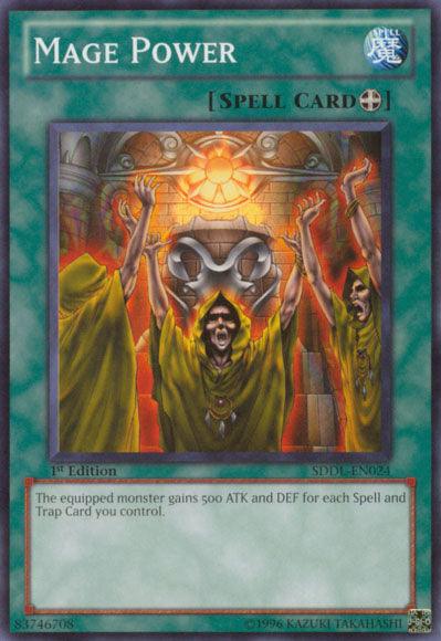 Mage Power [SDDL-EN024] Common - POKÉ JEUX