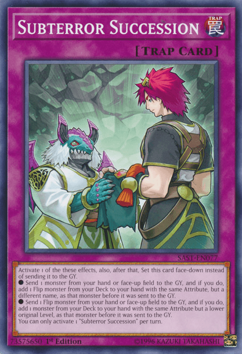 Subterror Succession [SAST-EN077] Common - POKÉ JEUX