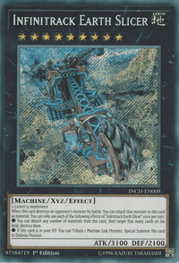 Infinitrack Earth Slicer [INCH-EN009] Secret Rare - POKÉ JEUX