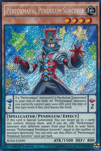 Performapal Pendulum Sorcerer [BOSH-EN090] Secret Rare - POKÉ JEUX