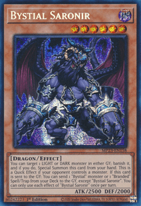 Bystial Saronir [MP23-EN158] Prismatic Secret Rare - POKÉ JEUX