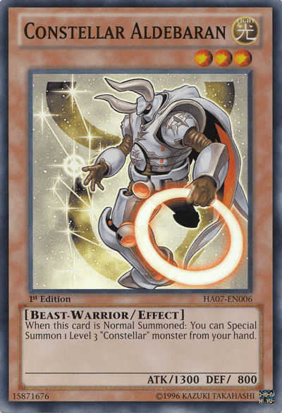 Constellar Aldebaran [HA07-EN006] Super Rare - POKÉ JEUX