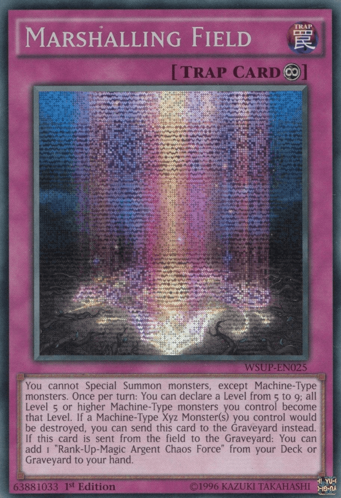 Marshalling Field [WSUP-EN025] Secret Rare - POKÉ JEUX