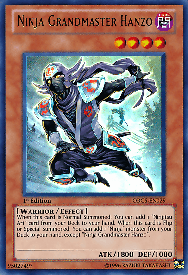 Ninja Grandmaster Hanzo [ORCS-EN029] Ultra Rare - POKÉ JEUX