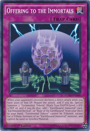 Offering to the Immortals [LC5D-EN160] Common - POKÉ JEUX