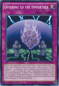 Offering to the Immortals [LC5D-EN160] Common - POKÉ JEUX