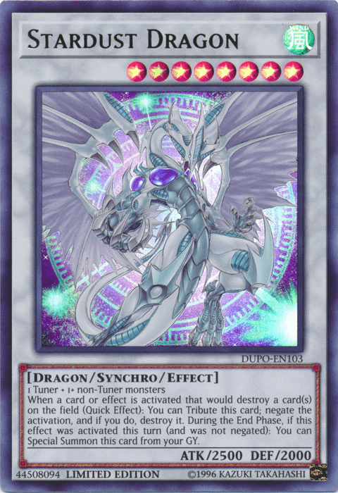Stardust Dragon [DUPO-EN103] Ultra Rare - POKÉ JEUX