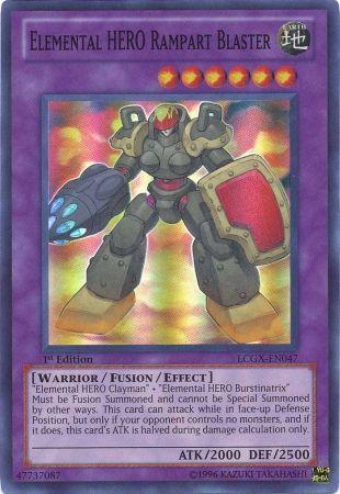Elemental HERO Rampart Blaster [LCGX-EN047] Super Rare - POKÉ JEUX