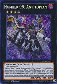 Number 98: Antitopian [DRL3-EN027] Secret Rare - POKÉ JEUX