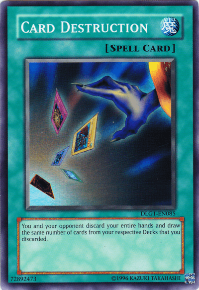Card Destruction [DLG1-EN085] Super Rare - POKÉ JEUX