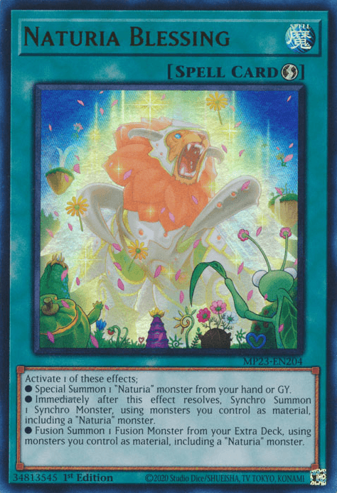 Naturia Blessing [MP23-EN204] Ultra Rare - POKÉ JEUX