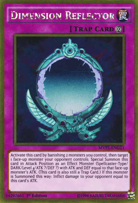 Dimension Reflector [MVP1-ENG21] Gold Rare - POKÉ JEUX