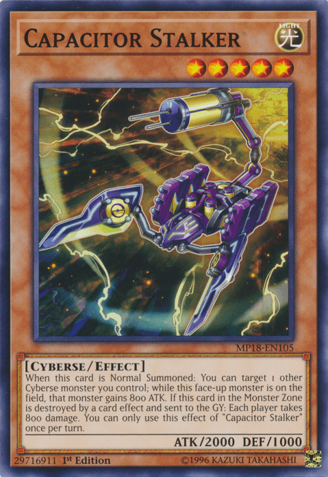 Capacitor Stalker [MP18-EN105] Common - POKÉ JEUX