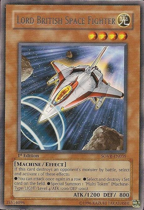 Lord British Space Fighter [SOVR-EN035] Rare - POKÉ JEUX