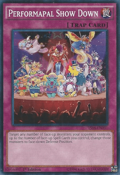 Performapal Show Down [YS16-EN031] Common - POKÉ JEUX