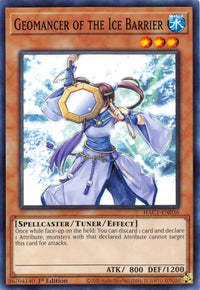 Géomancien de la barrière de glace (Duel Terminal) [HAC1-EN036] Parallèle Rare 